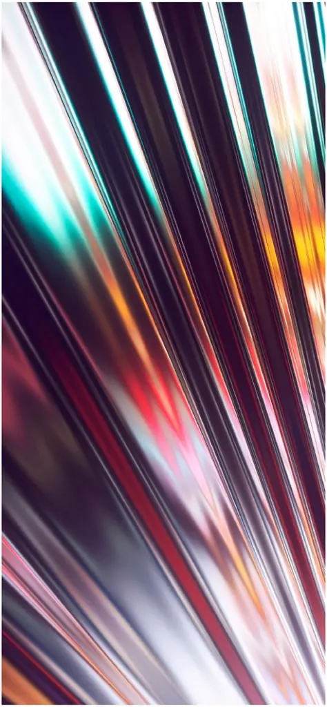 abstrakte darstellung mit glanzenden farben und linien