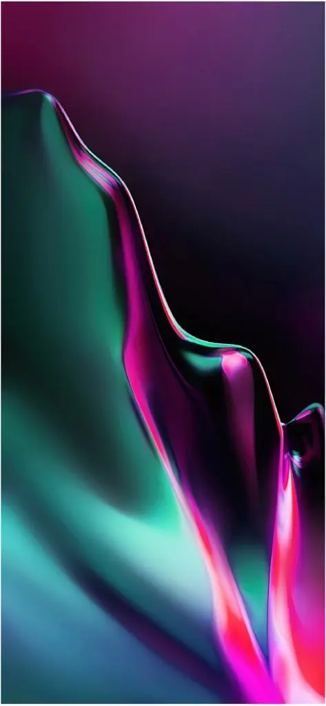 abstrakte digitale grafik mit fliessenden formen und farben