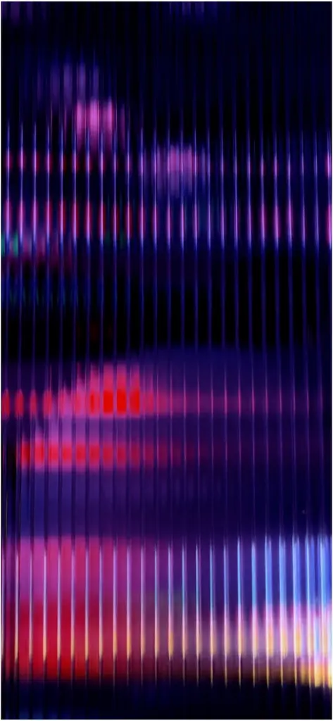 abstrakte lila und rote digitale grafik mit linien