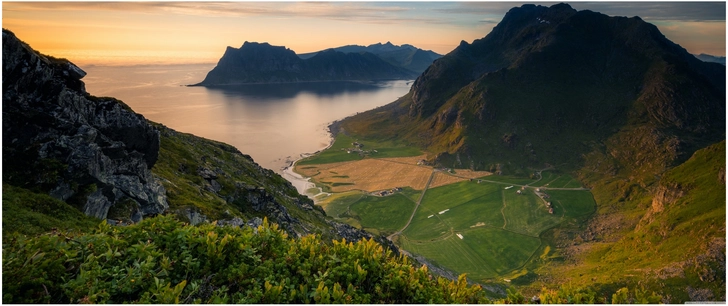 beeindruckende naturlandschaft in den lofoten norwegen