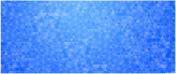 blaues geometrisches dreiecke muster hintergruende