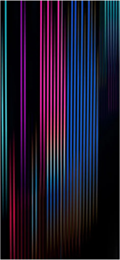 fascinierendes modernes design mit vertikalen linien und kraeftigen farben