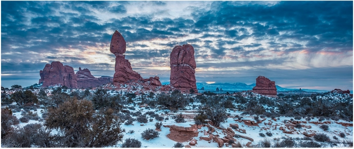 felslandschaft im arches national park utah