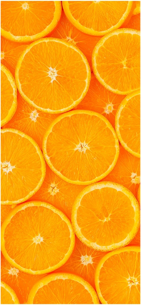 frische-orangescheiben-auf-leuchtendem-hintergrund