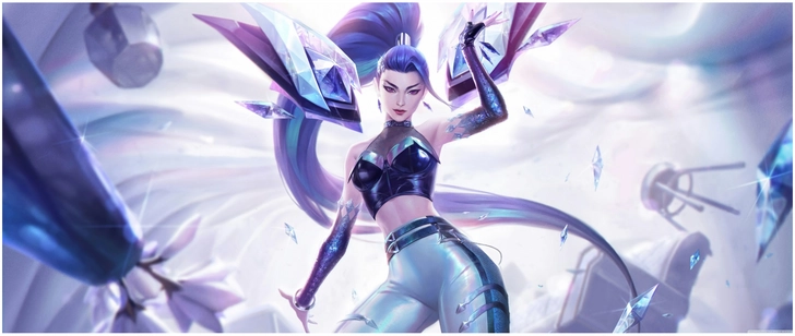 futuristische digitale illustration einer starken weiblichen figur