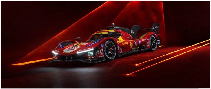 futuristisches rennauto im hypercar design