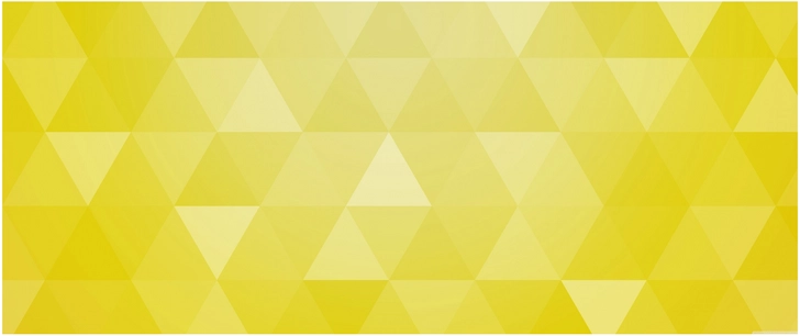 geometrisches muster in gelb mit dreiecken