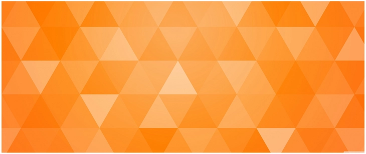 geometrisches muster in orange mit dreiecken