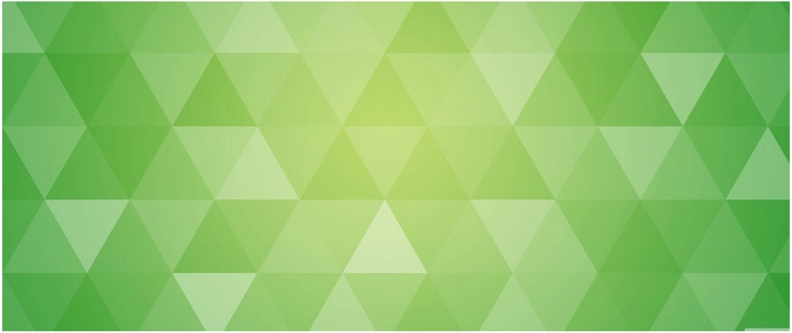 gruenes geometrisches muster aus dreiecken