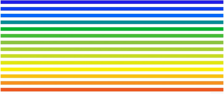 harmonische farben streifen in uebergaengen