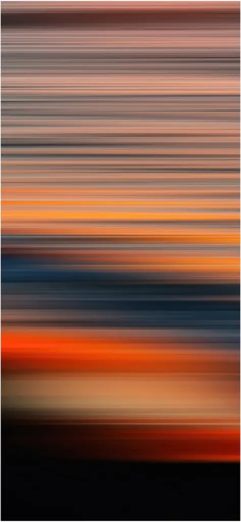 harmonischer farbverlauf im stil eines sonnenuntergangs