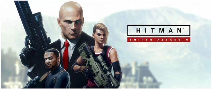 hitman sniper assassin digitale grafik mit action elementen