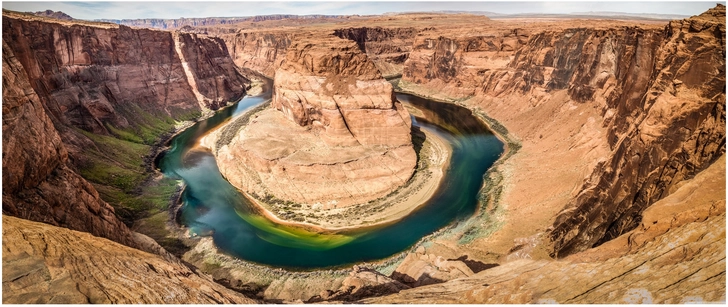 horseshoe bend arizona naturlandschaft in der wueste