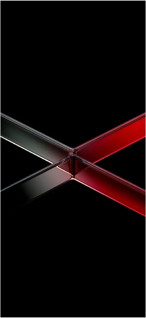 kreuzende linien in schwarz und rot digitale grafik