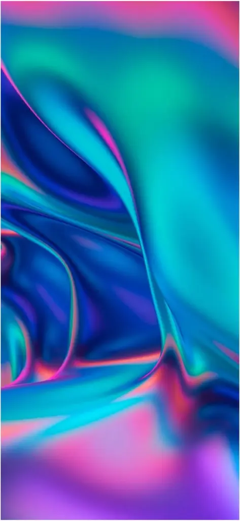 lebendige digitale grafik mit pink blauen farbmischungen