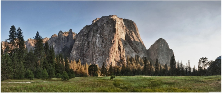 majestetische felsen im yosemite valley kalifornien