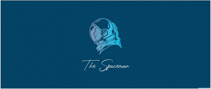 moderne astronauten grafik fuer kreative koepfe