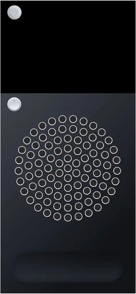 moderne digitale grafik eines audio gerae ts mit elegantem design