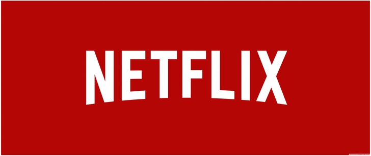 netflix logo auf rotem hintergrund