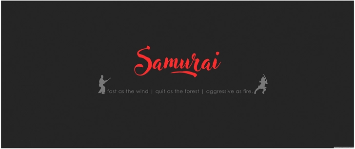 samurai schnell wie der wind still wie der wald