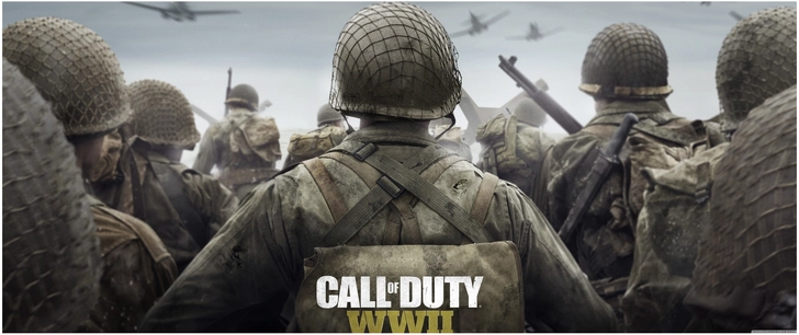 soldaten im einsatz bei call of duty wwii